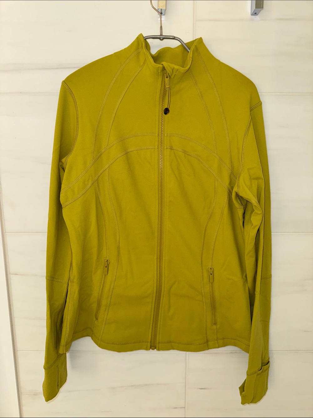 Women's Zip-Front Lightweight Jacket - Lime Green